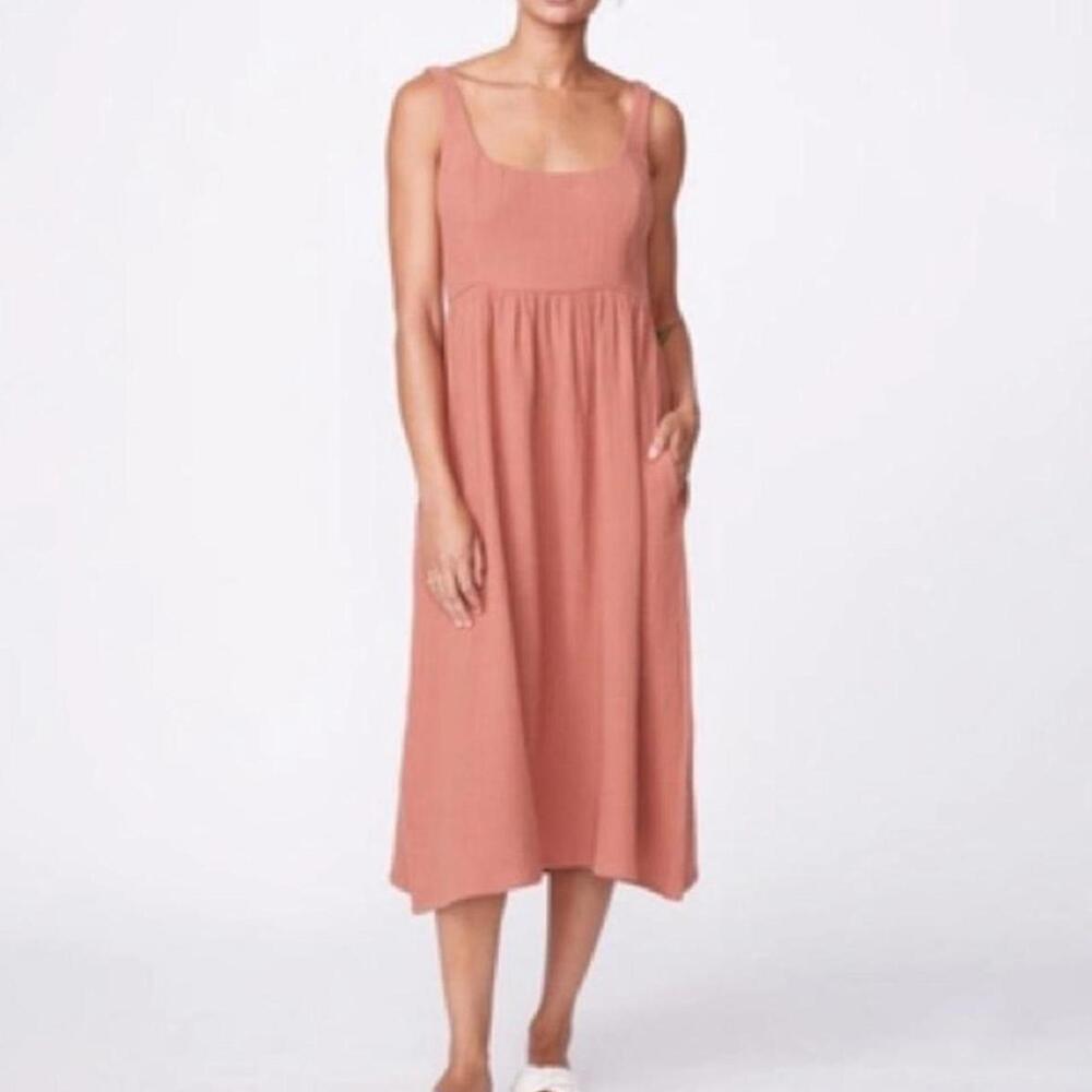 Monrow organic gauze dress